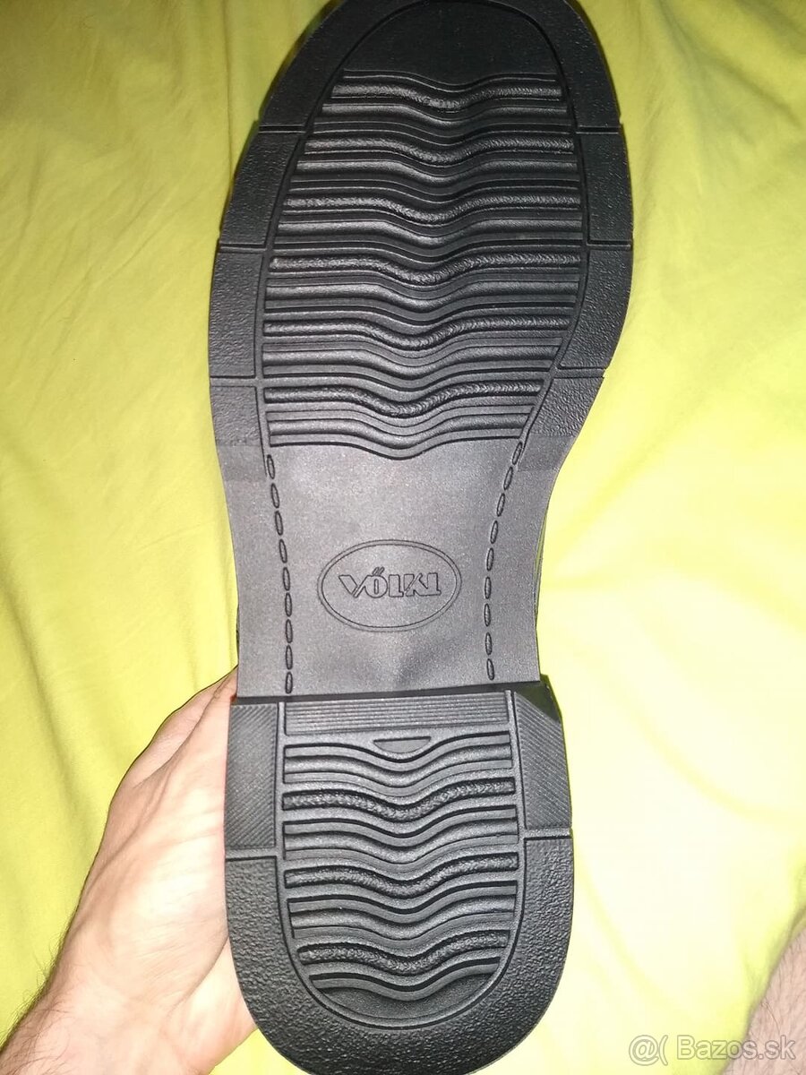 Letná vetraná, obuv, pánske kožené poltopánky letné, BOSP - 6