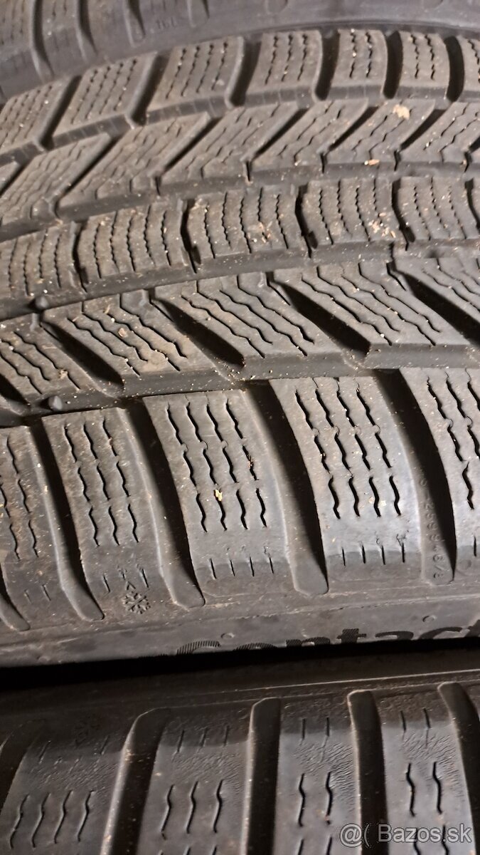 ZIMNÉ 245/45 R18 100V XL CONTINENTAL 2022 cca 6 mm 50,-€/kus - 6
