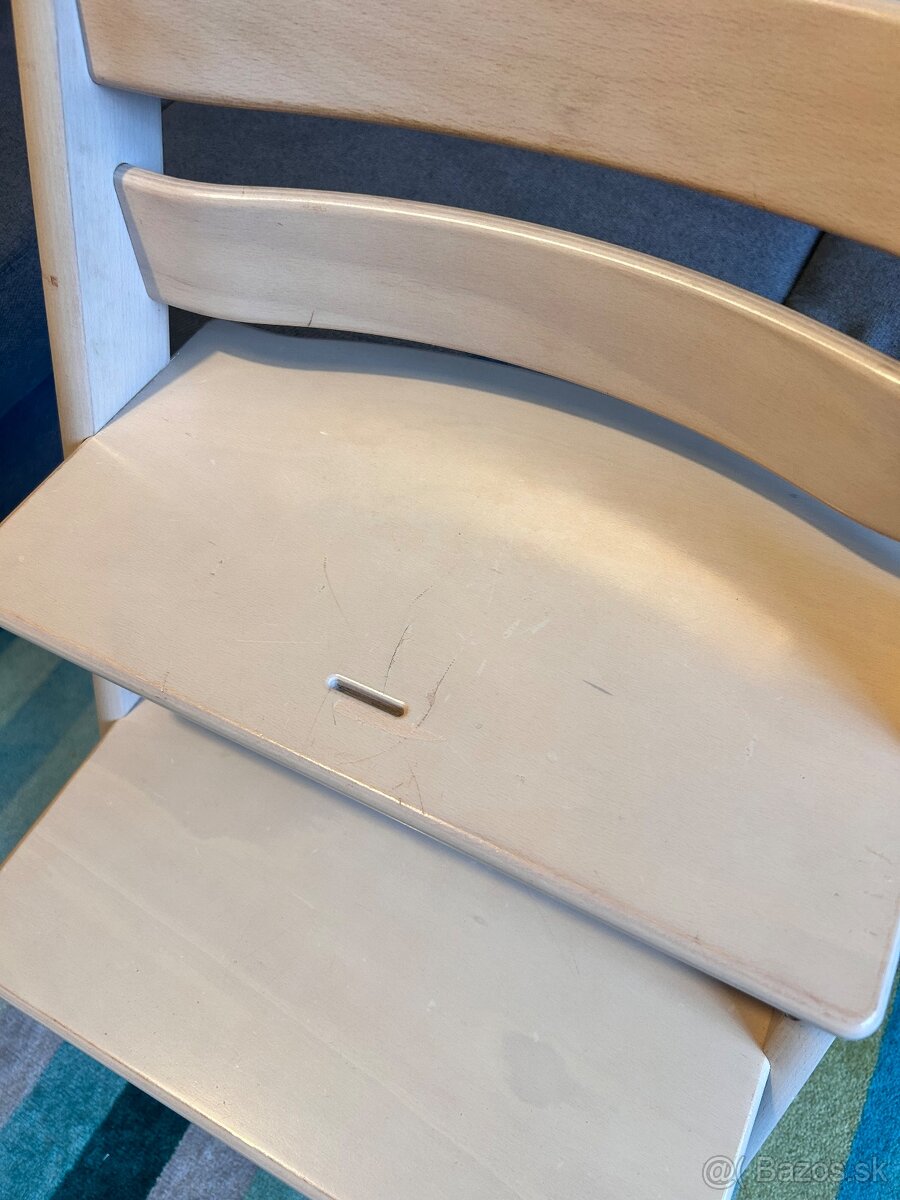 Stokke Tripp Trapp stolička - farba Whitewash - 6