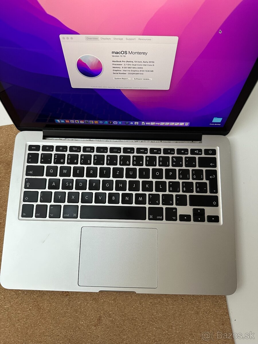 Apple MacBook Pro 13" 2015 i5 8GB 128GB Retina - 6