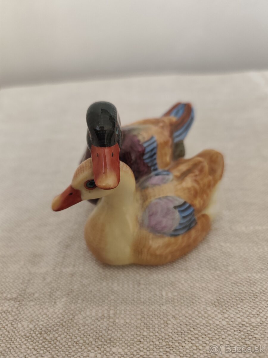 Herend kačky porcelánová soška - 6
