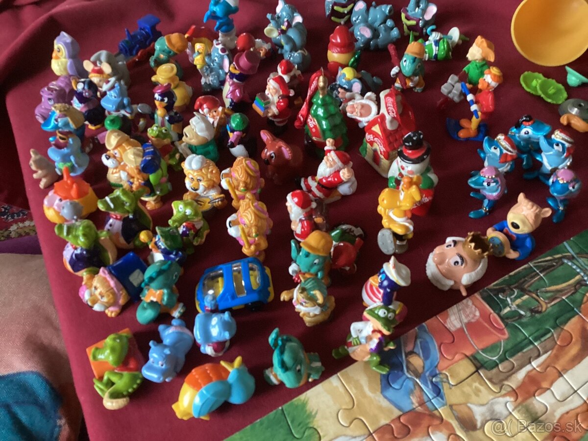 Puzzle,figúrky z kindervajce - 6