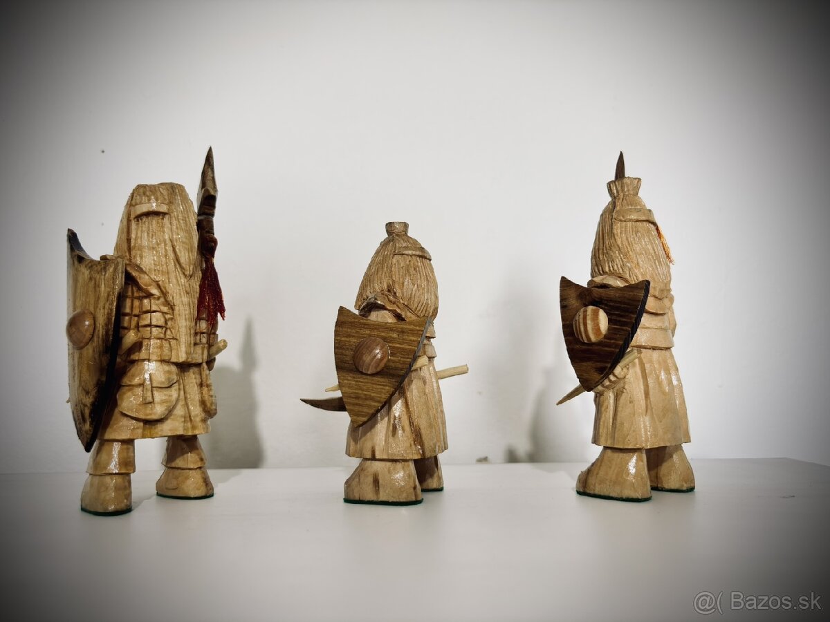 Drevené figúrky na šachovnicu - 6