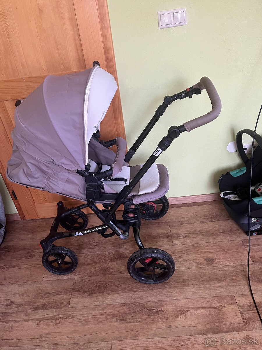 Trojkombinácia kočík - Jané crosswalk - béžový - 6