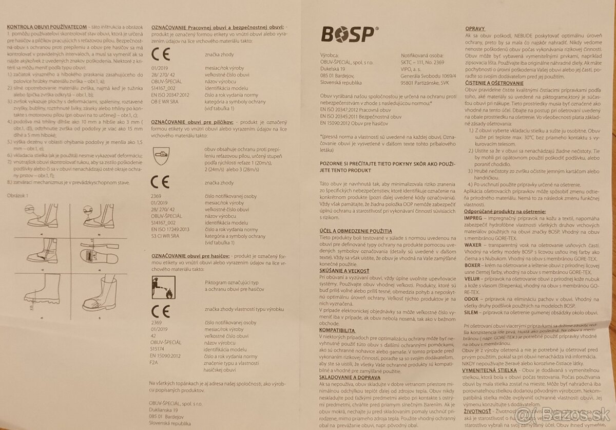 Kanady-špeciálna obuv - 6