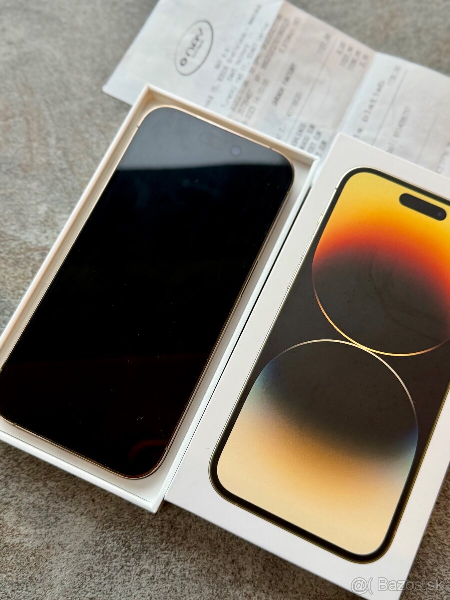 iPhone 14 pro, gold, 128gb - 6