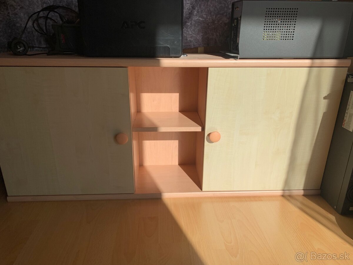 Detská izba zostava, stôl, skrinky, skrina - 6