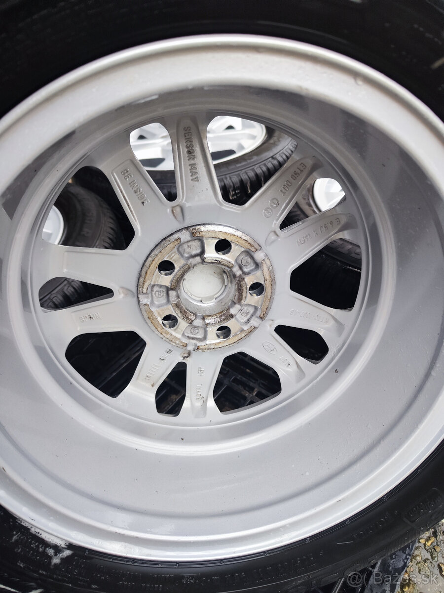 Alu sada = 5x108 =orig.FORD= s pneu= 205/60 R16 - 6