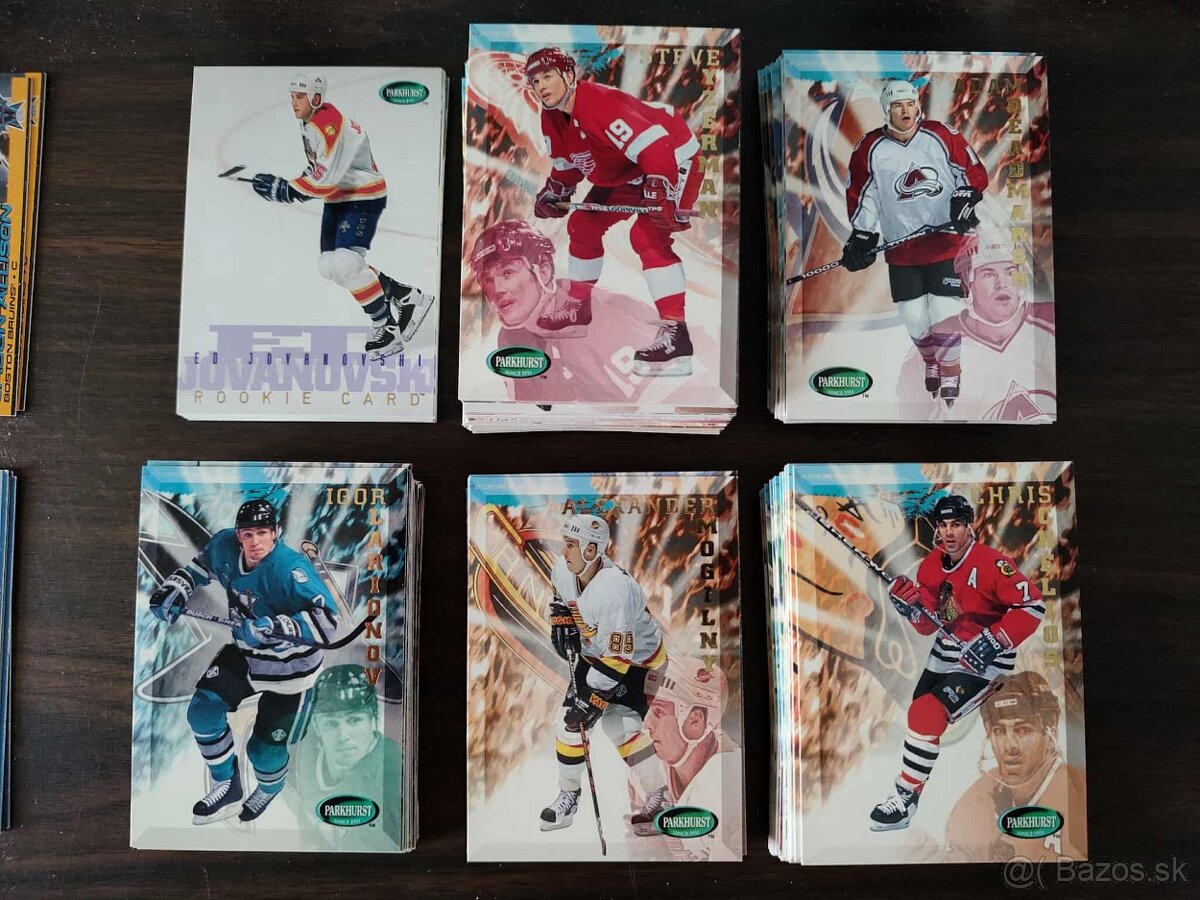 Predám hokejove kartičky z 90 rokov (ultra,parkhurst,score, - 6