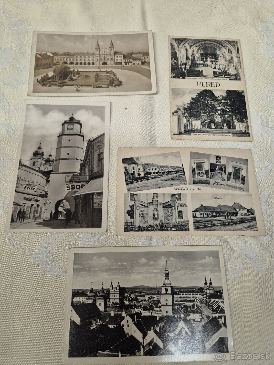 Predam stare pohladnice,Trnava,Myjava a ine - 6