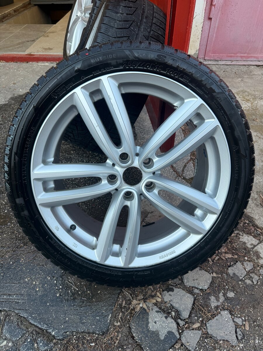 Predám 19” alu disky + pneu 255/40 R19 - 6