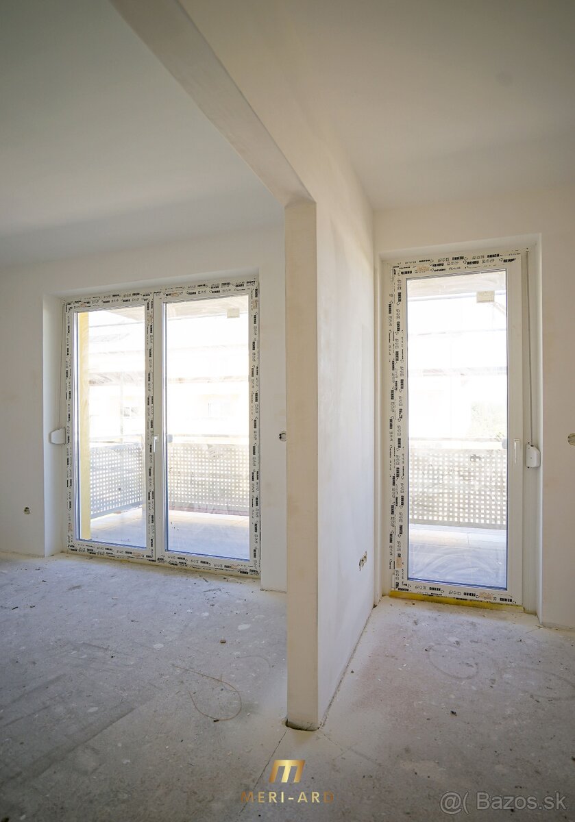 Novostavba 1 a pol izbový byt, balkón, parkovanie, Rajka - 6