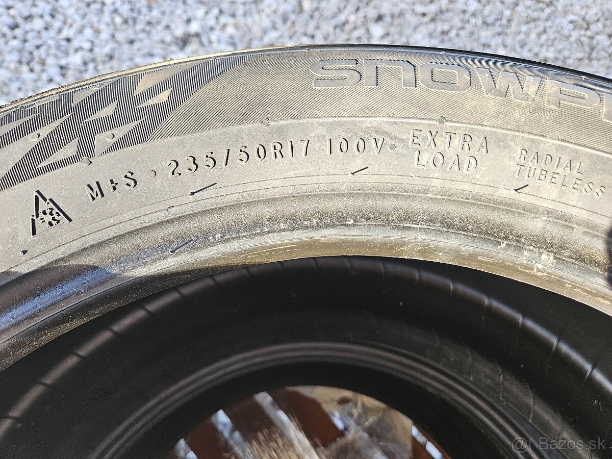 Nové zimné pneumatiky Nokian 235/50 R17 100V - 6