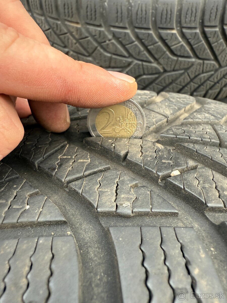 Plechové disky 5x112 so zimnými pneumatikami 215/60 R16 - 6