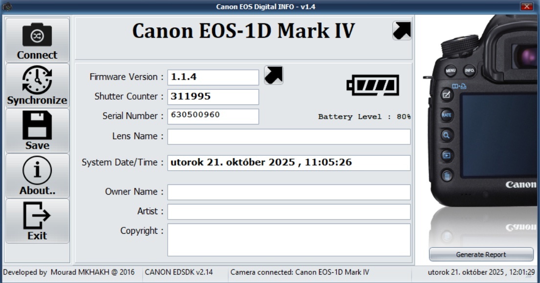 CANON EOS 1D Mark IV - 6