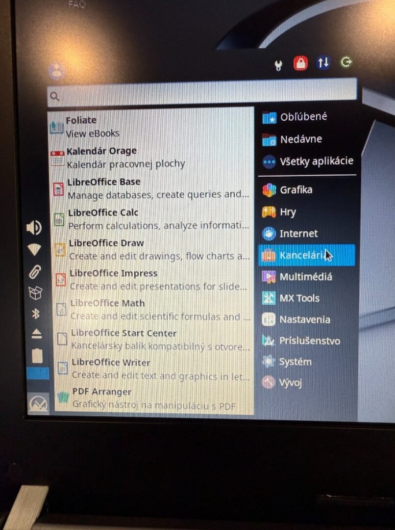 Notebook HP i3-2330M / 8 GB RAM / 250 GB SSD / LINUX MX - 6