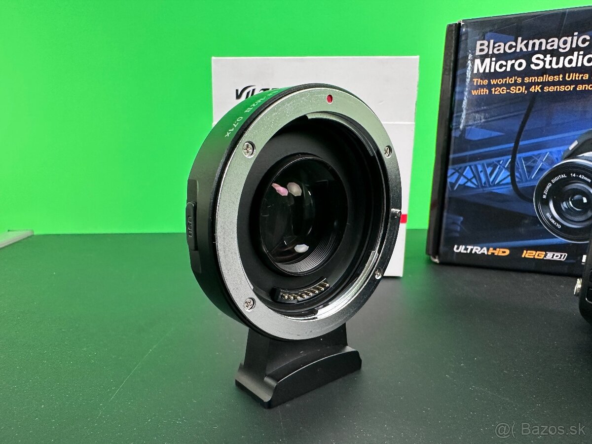 Blackmagic Micro Studio Camera 4K G2 + VILTROX EF-M2 II - 6