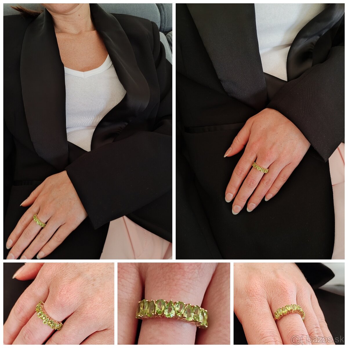 Eternity ring - Eternity prstene - stohovateľné prstene - 6