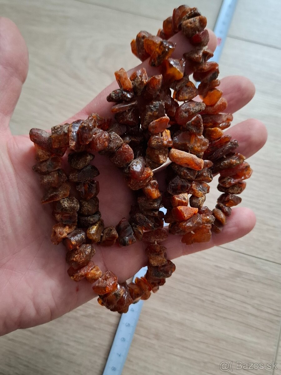 Jantárový náhrdelník - 6