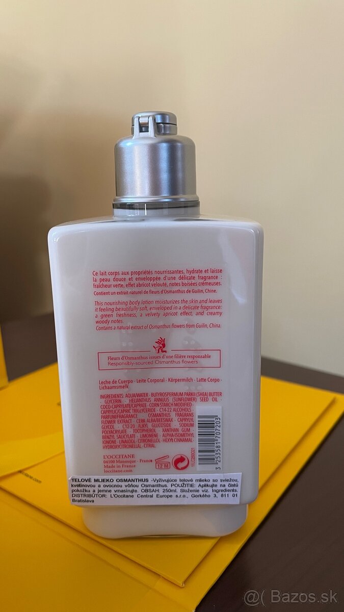L'Occitane Osmanthus set telové mlieko sprchový gél 250ml - 6