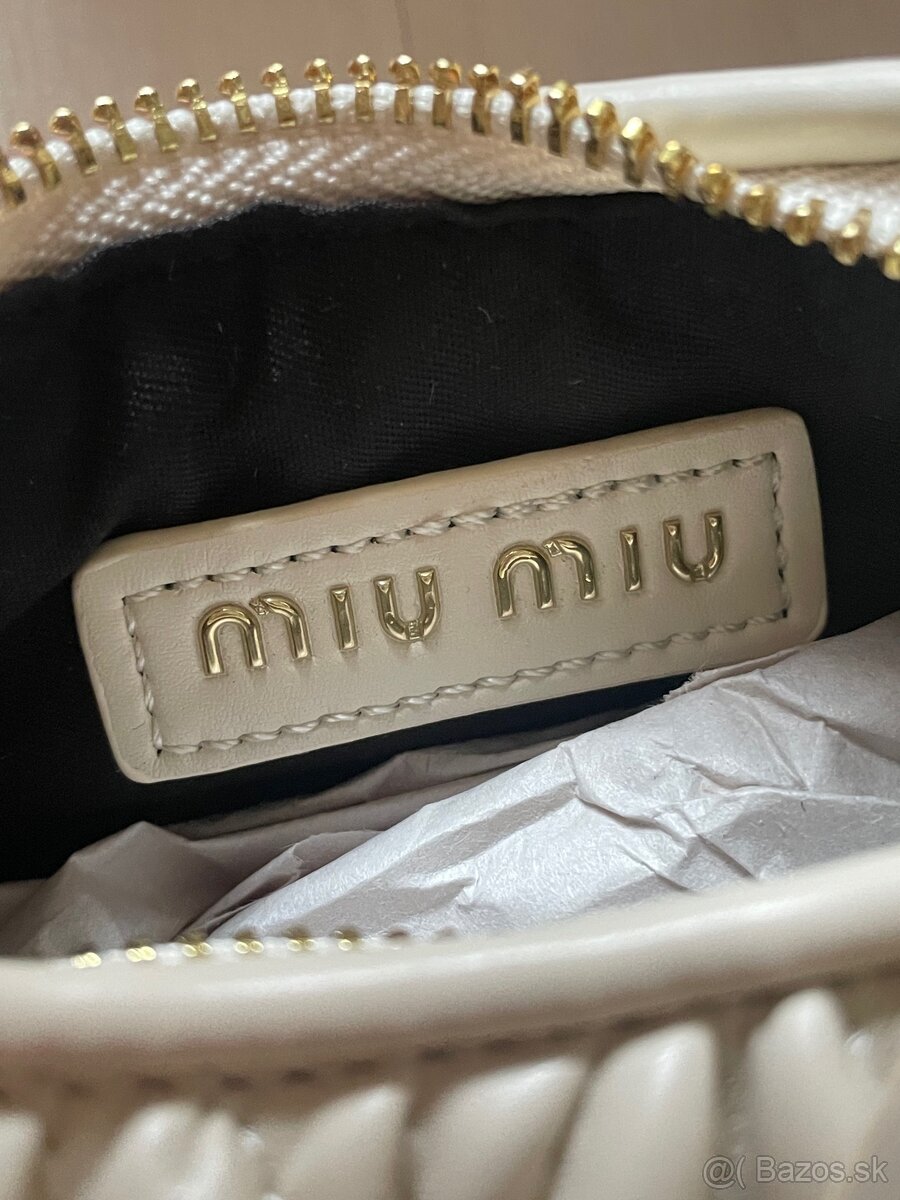 Biela kabelka miu miu wander - 6