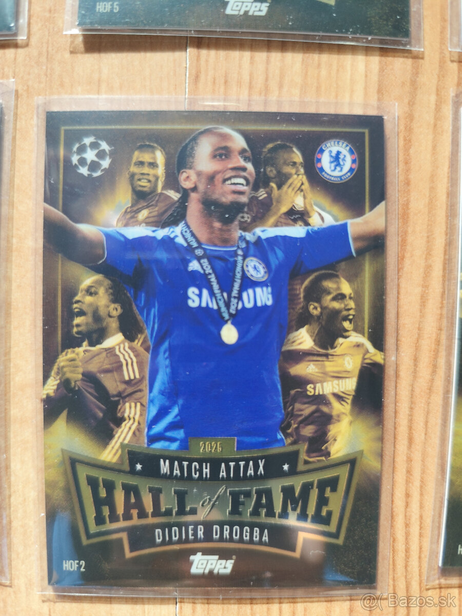 Futbalové kartičky Match Attax 2025/26 Hall of Fame , Lethal - 6