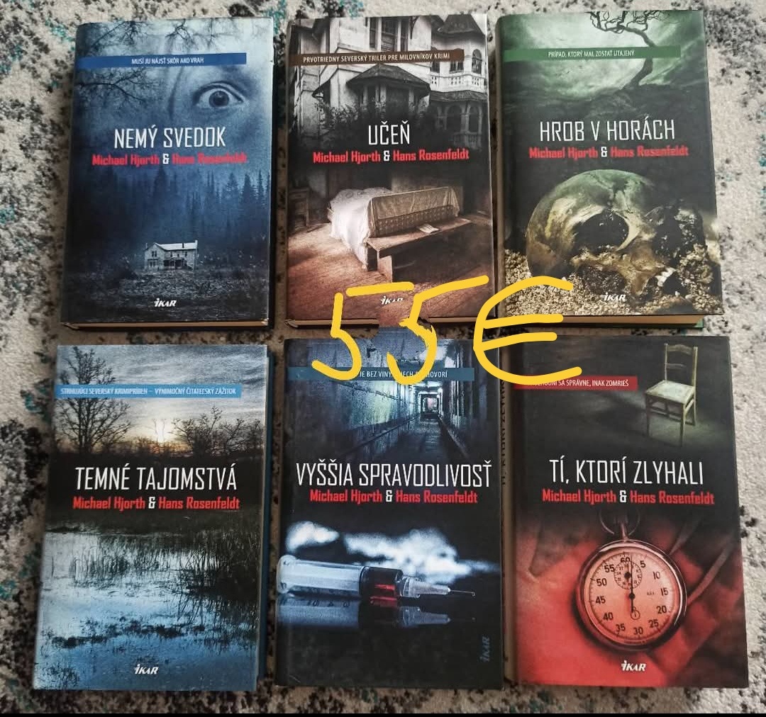 knihy, vacsinou serie, krimi, fantasy.. - 6