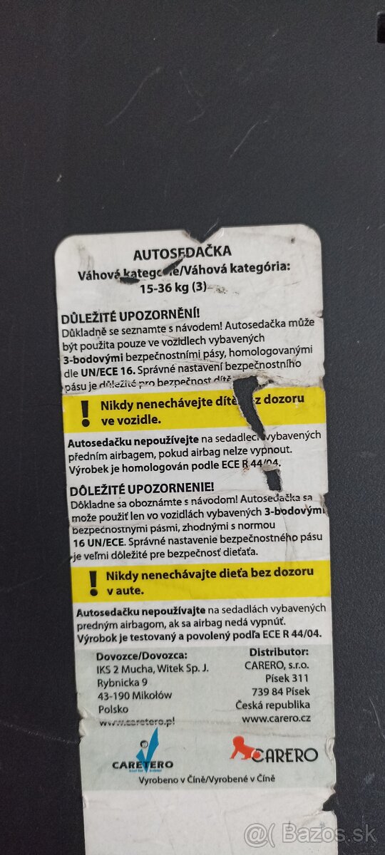 Podsedák Caretero Puma - 6