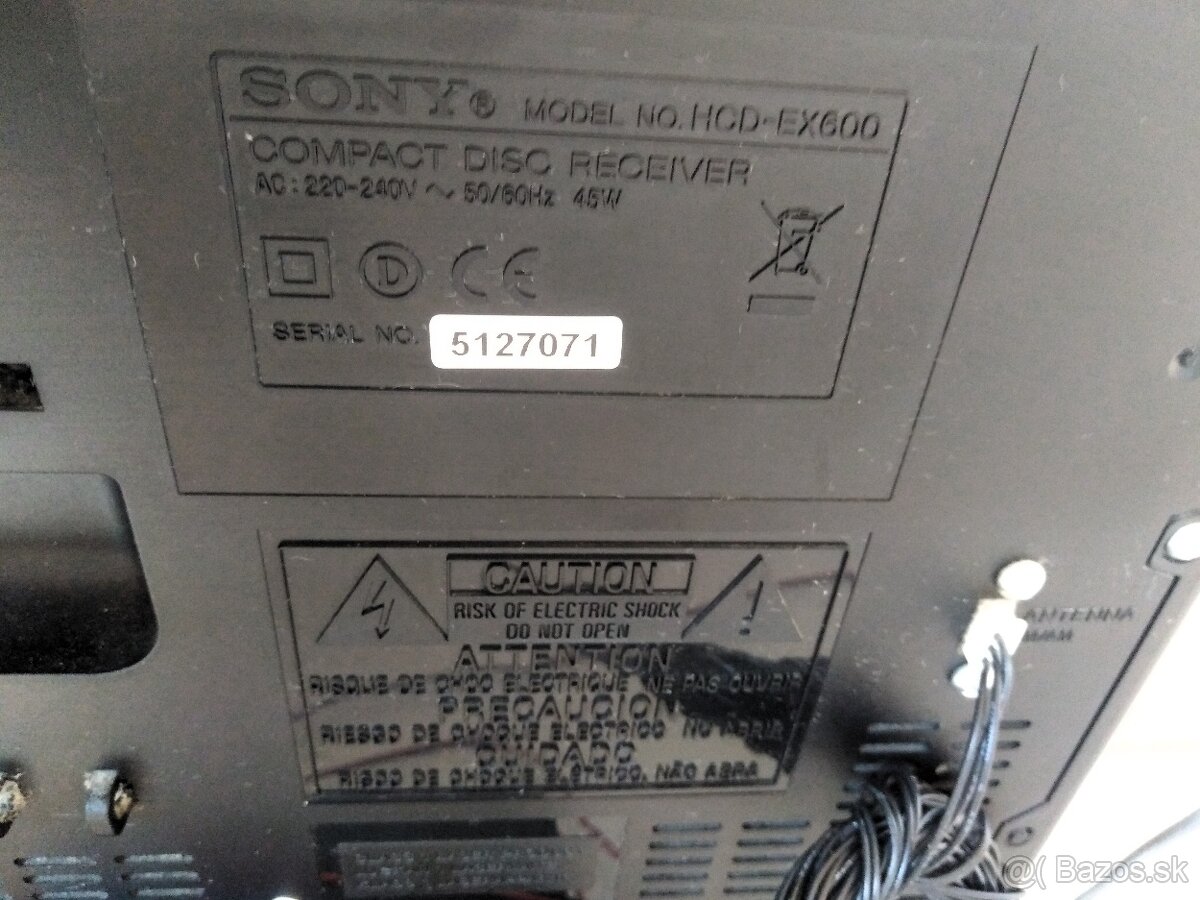 Sony MHC-EX600 HCD-EX600 SS-EX600 - 6