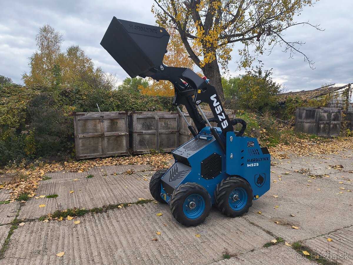 Šmykom riadený mini nakladač HARDLYNX W525 - 6