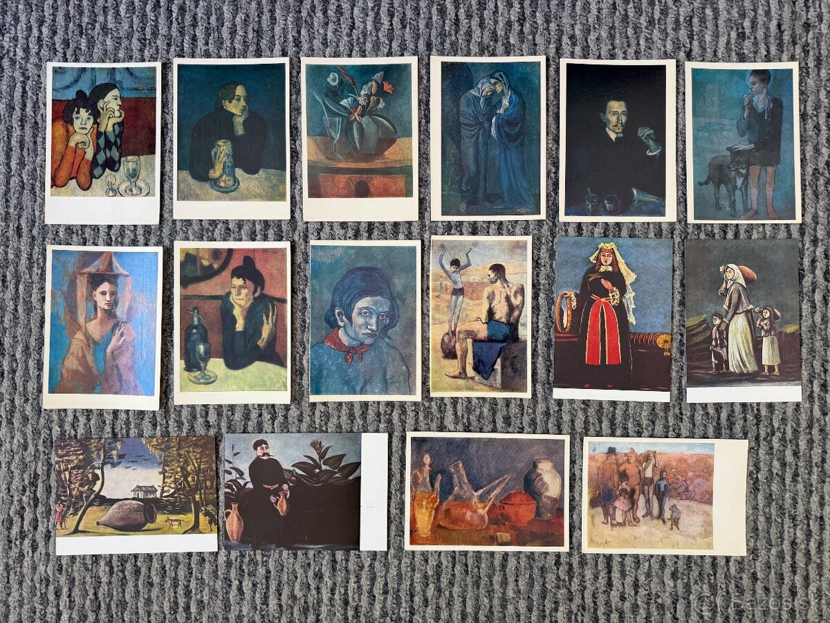 Pohľadnice obrazy, ilustrácie, folklór, príroda a iné 106ks - 6