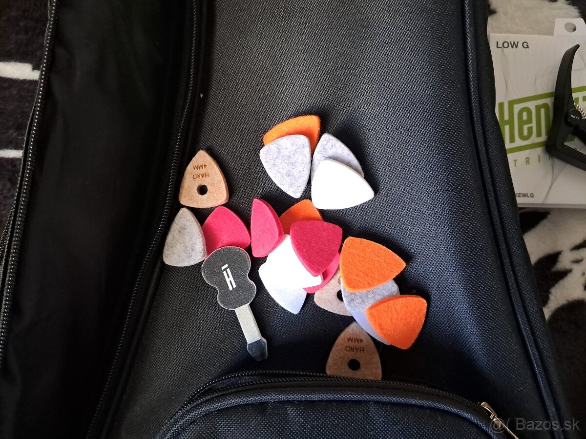 Tenor Ukulele Henry's HEUKE50P-T01 + Obal a príslušenstvo - 6