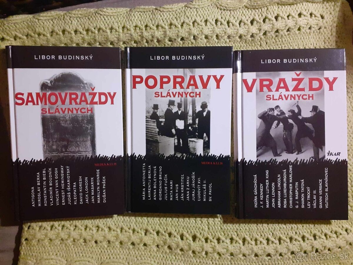 KNIHY – JÁN HUS, VRAŽDY SLÁVNYCH A INÉ - 6