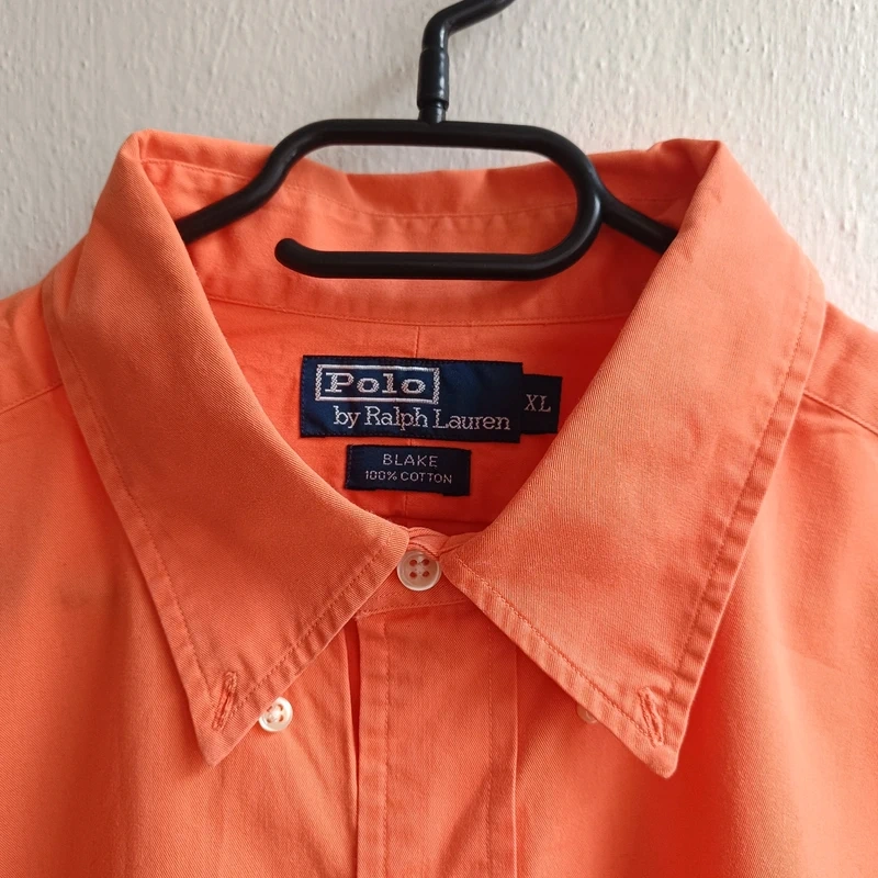 Polo Ralph Lauren Blake oranžová košeľa s dlhým rukávom XL - 6