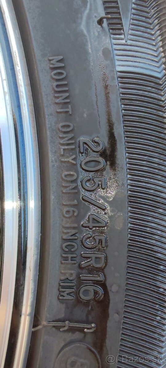 205/45 R16 4x108 ET45 ZNÍŽENÁ CENA - 6