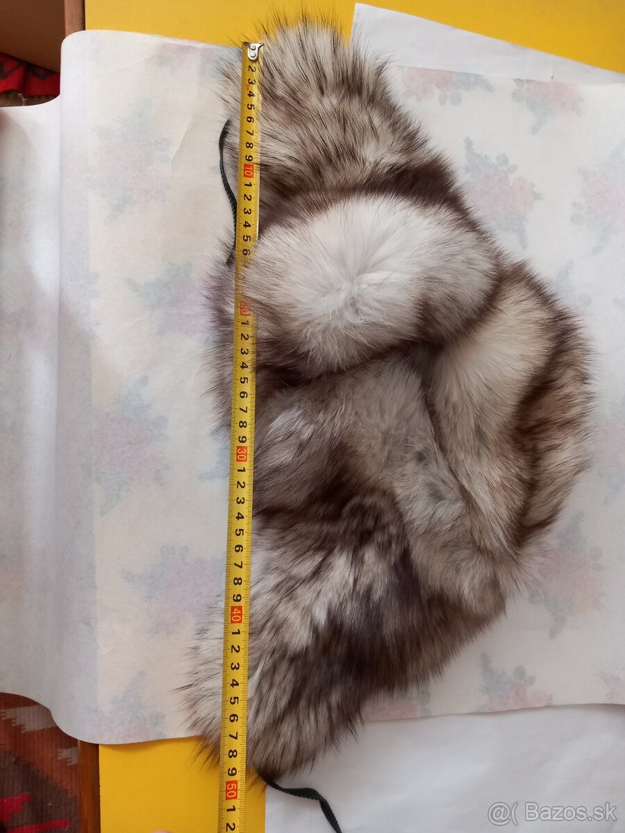 Pravý kožušinový golier - 6