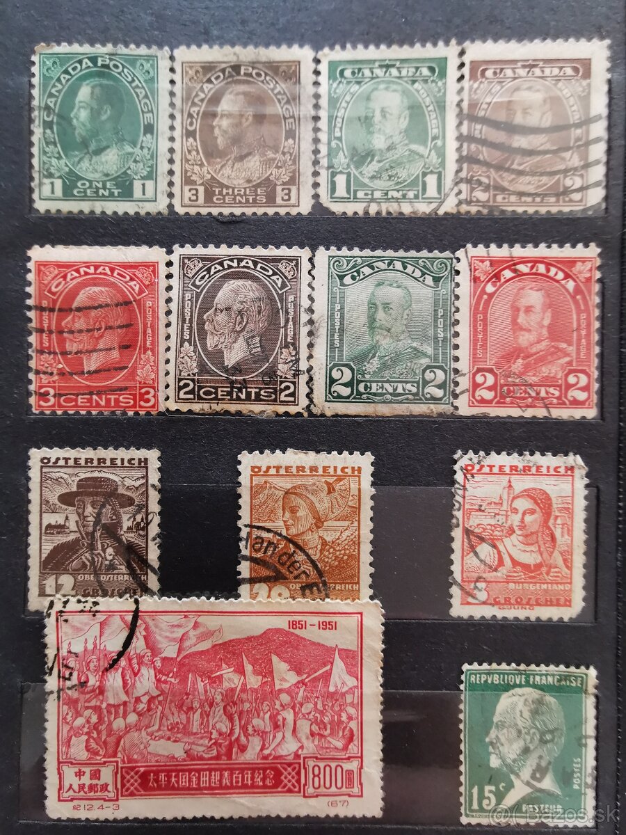 Predám veľmi staré známky - 6