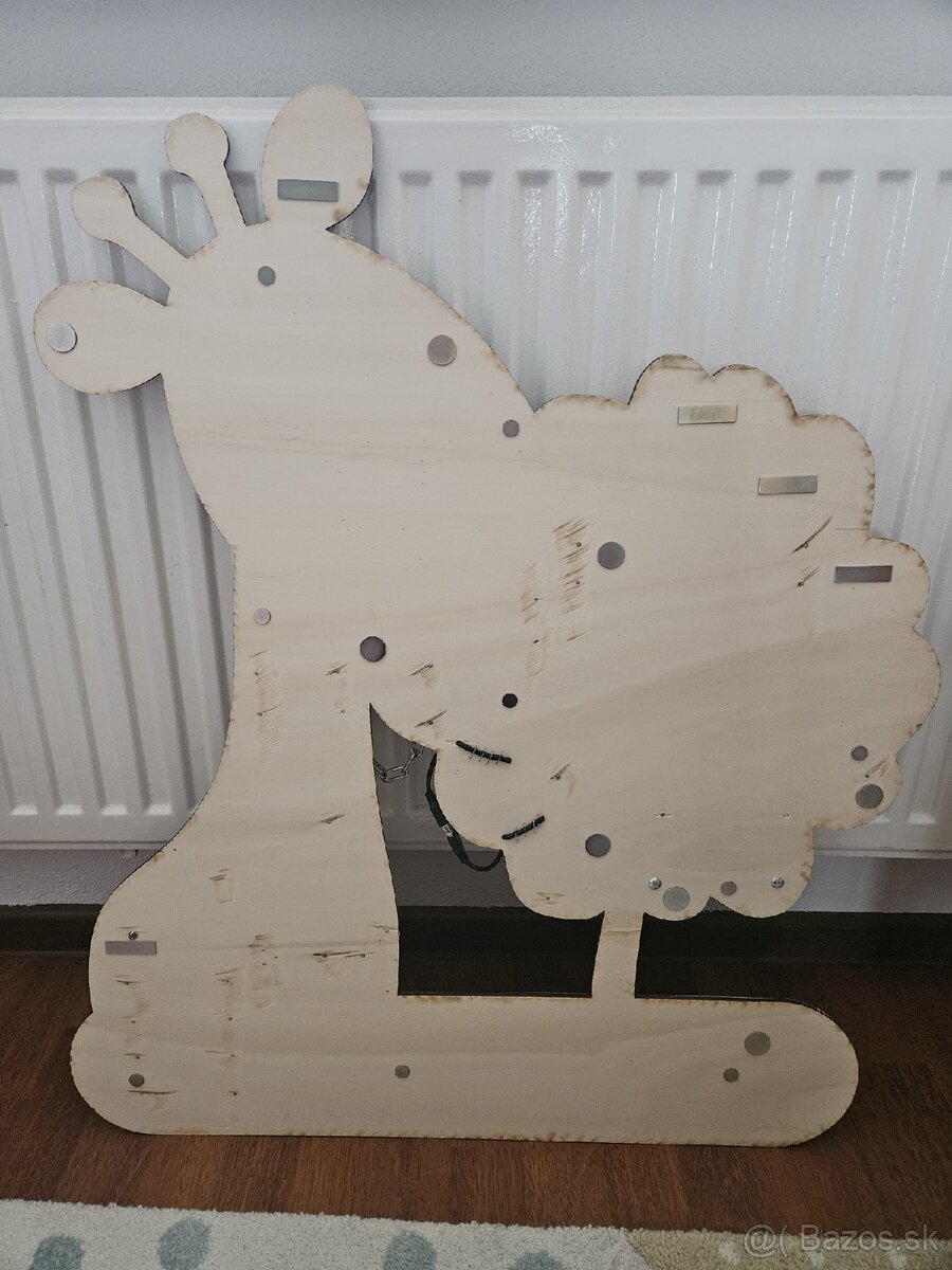 Detsky dreveny activity board - 6