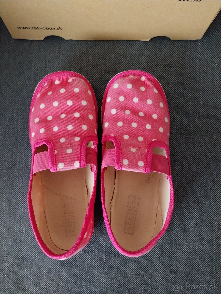 Papučky Rak 32, cena s poštovným - 6