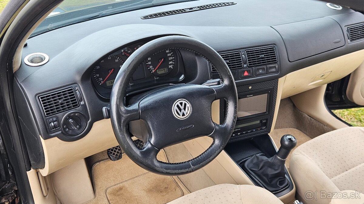 Čierny Golf 4 1.8 92kw benzín - 6