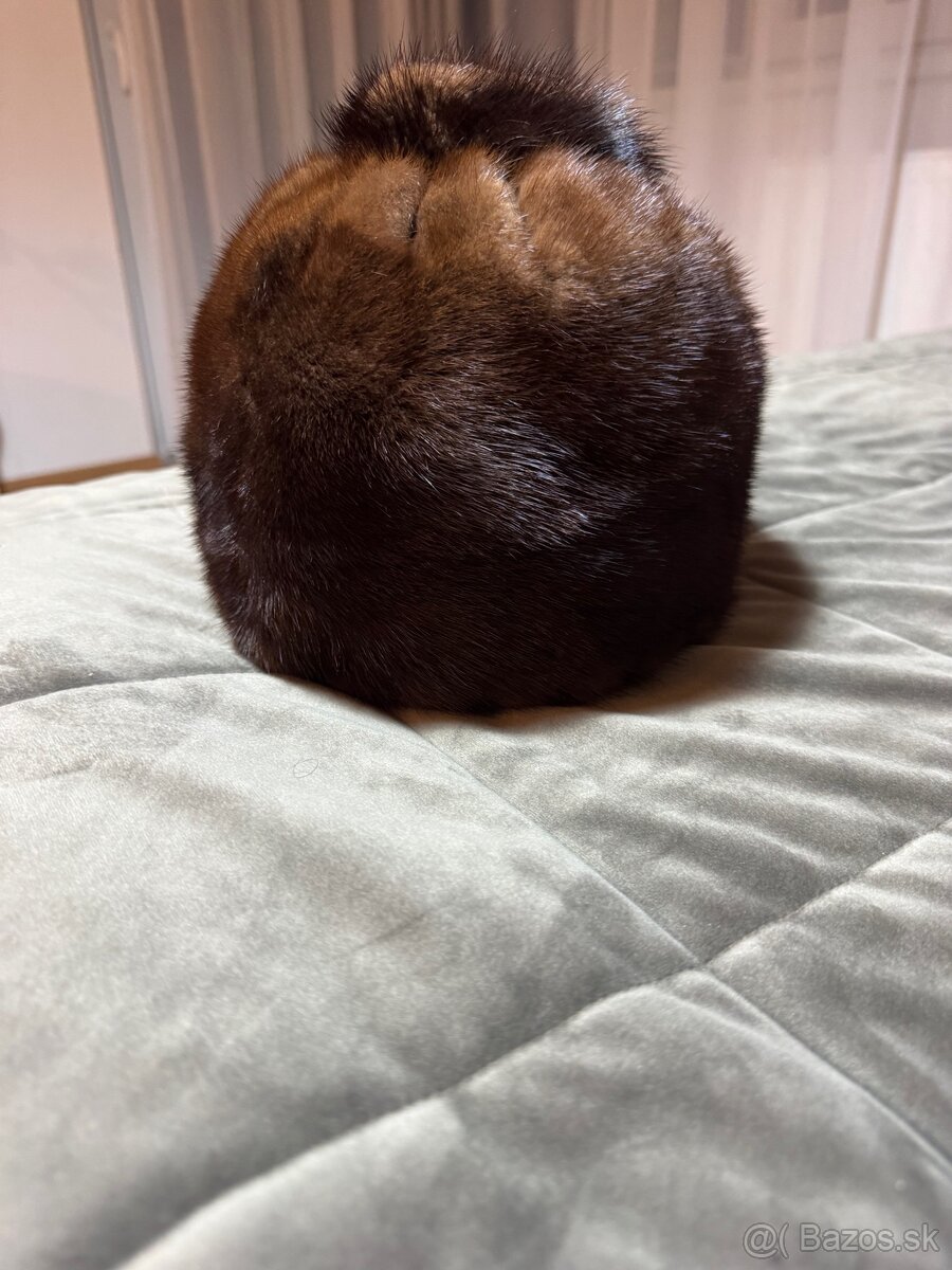 Dámsky norkový klobúk - 6