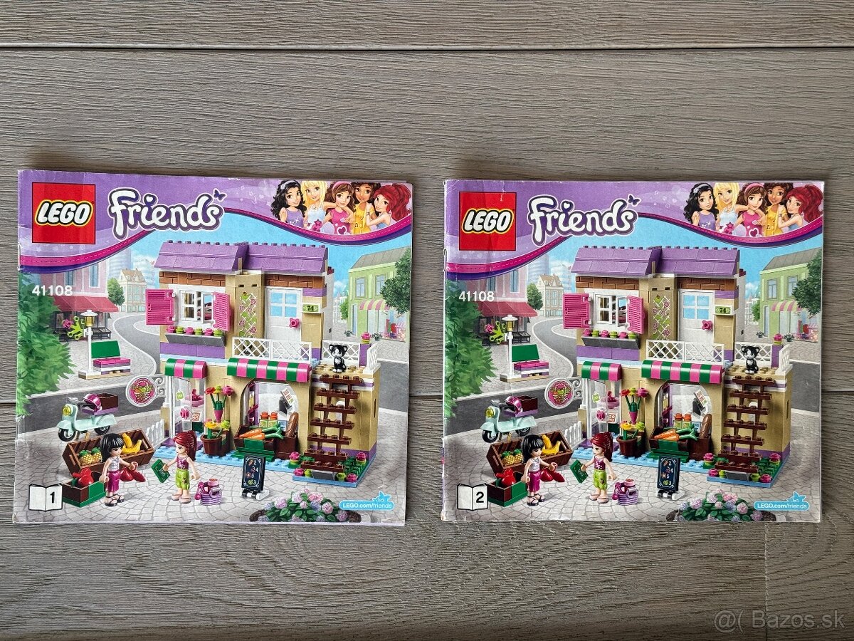 LEGO Friends Trh s potravinami a Lego Friends Klzisko - 6
