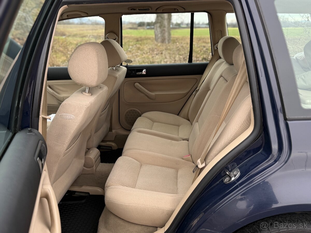 Predám Vw Golf 4 Variant 1.9 66kw po GO Super stav. - 6