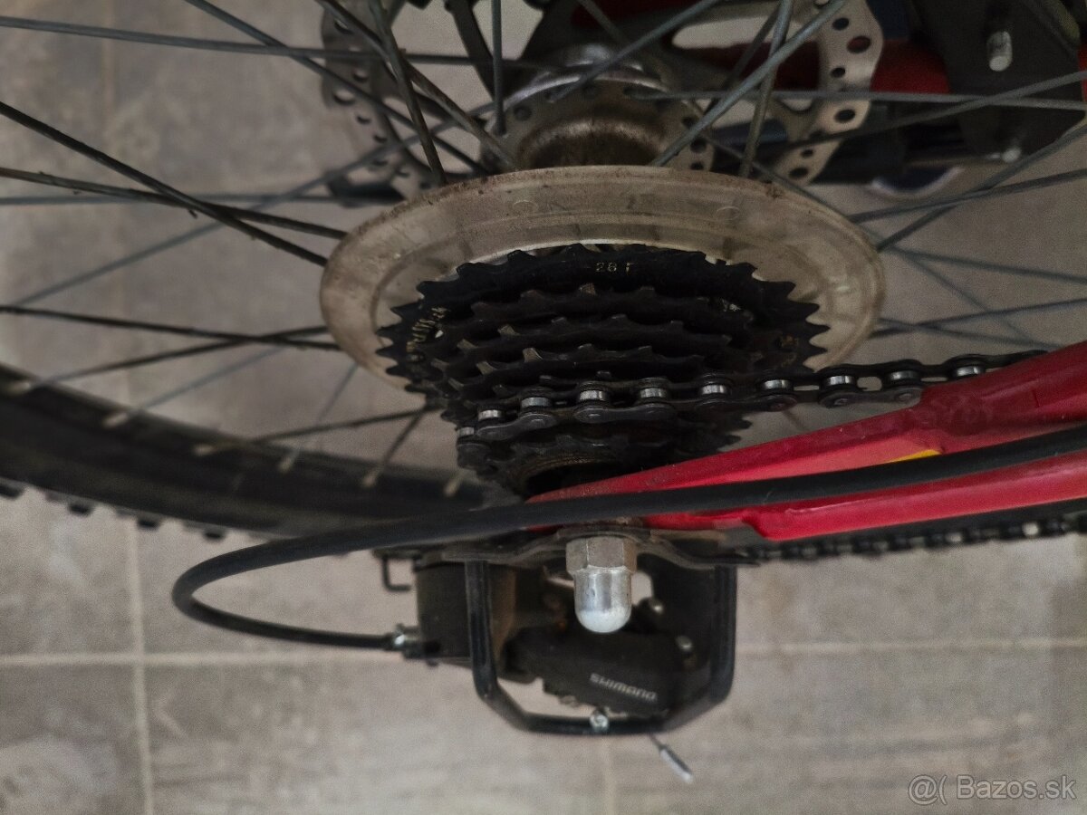 Celoodpružený horský bicykel MIFA 24 " - 6