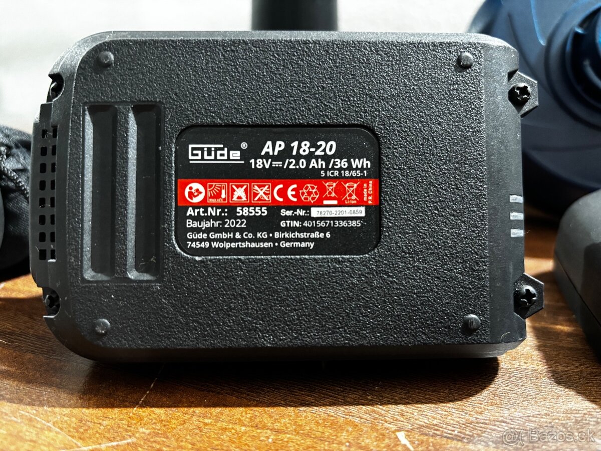 Aku vysávač a fúkač - 6