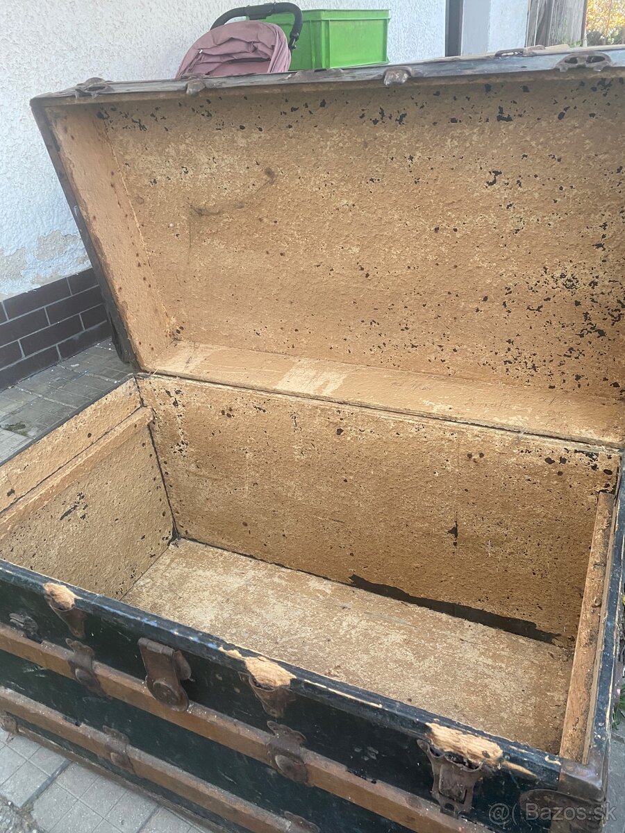 Starý lodný kufor - 6