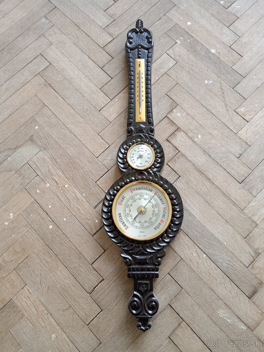 Meteostanica, barometer, starožitnosti - 6