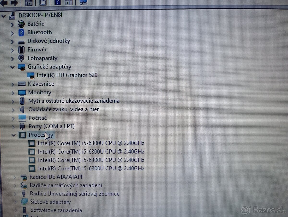 Lenovo Thinkpad T470 + Intel core i5 + 8gb ram + 500gb hdd - 6