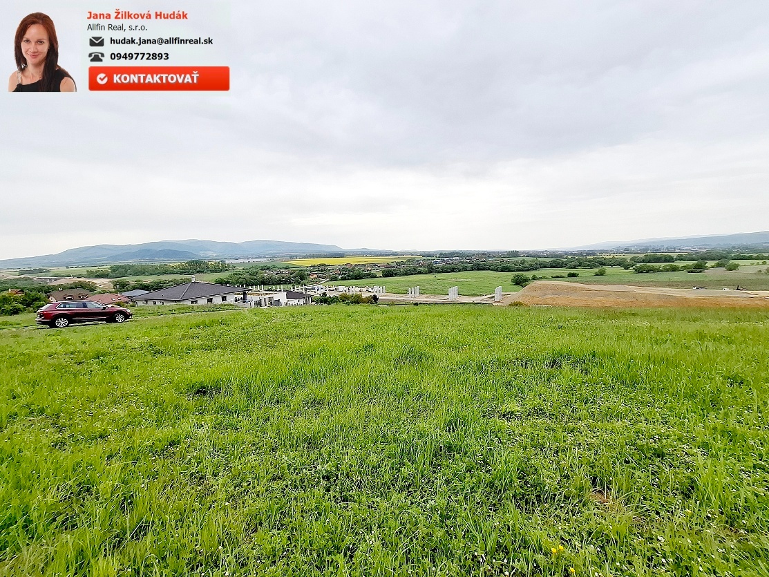 7 árové parcely na výstavbu RD blízko Prešova - Fintice - 6