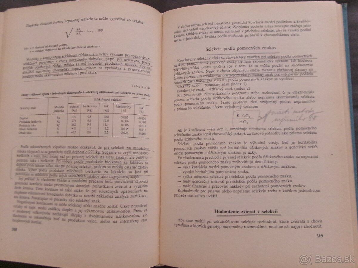 Všeobecná zootechnika - J.Kliment a kolektív. - 6